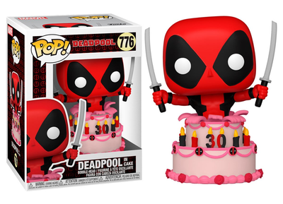 Фігурка Funko Pop! Marvel Deadpool 30th Deadpool in Cake 9 см (889698546546)