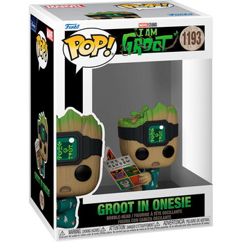 Фігурка Funko Pop! Marvel I am Groot Groot in Onesie 9 см (889698706513)