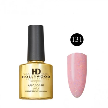 Гель лак HD Hollywood 131 Йогурт Нежно Розовый 8 ml