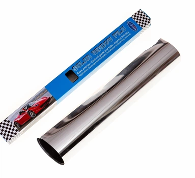 Тонировочная пленка AUTODNEPR 30 см х 3,0 м лобовая Silver 5% Зеркальная
