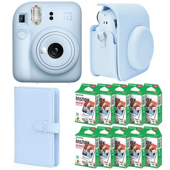 Набор камера Fujifilm Instax Mini 12/Фотобумага 100 шт/Чехол/Фотоальбом 108 фото (2310335007)