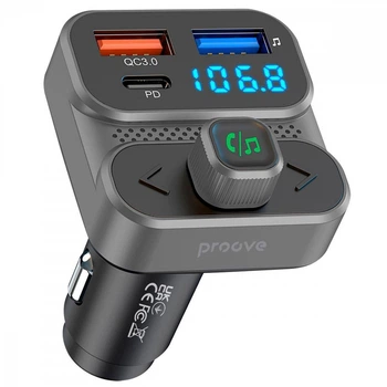 ОЗУ Proove FM Launcher Luxor SE 36W (PD+QC3.0) Type-C+USB gray