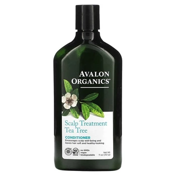 Кондиционер Avalon Organics для нормализации состояния кожи головы Чайное дерево и мята 312 мл