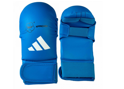 Накладки перчатки каратэ ADIDAS WKF синий size M