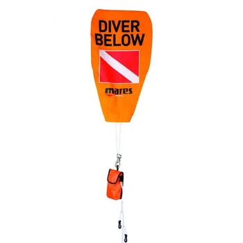 Буй для дайвінгу Mares Marker Buoy Safety Stop помаранчевий, (415708)