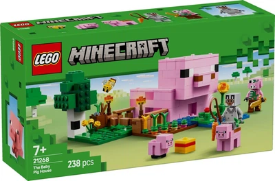Конструктор Lego Minecraft Будиночок поросяти 21268