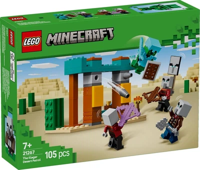 Конструктор Lego Minecraft Пустинний патруль розбійника 21267