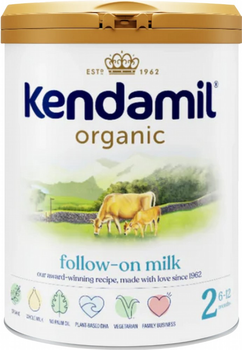 Органічна суха молочна суміш Kendamil Organic 2 6-12 місяців 800 г (92000042)