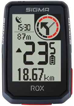 Велокомпьютер Sigma Rox 2.0 GPS Black (4016224010523)