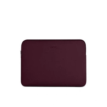 Папка конверт для MacBook 13'' Wiwu Skin Zero Sleeve burgundy red