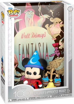 Набір фігурок Funko Pop! Movie Poster Disney 100th Fantasia Sorcerer s Apprentice Mickey 2 шт (889698675789)