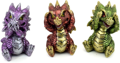 Zestaw figurek Puckator Baby Dragons of the Elements 8 cm (5055071780264)