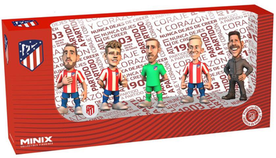 Zestaw figurek Minix Atletico de Madrid 7 cm 5 szt (8436605112770)