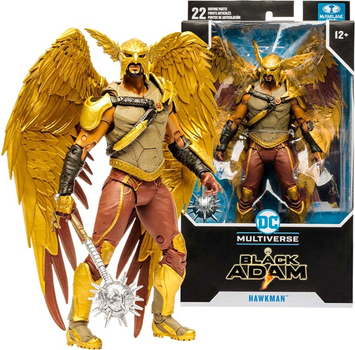 Figurka Mcfarlane Toys DC Comics Multiverse Black Adam Hawkman z akcesoriami 17 cm (787926152579)