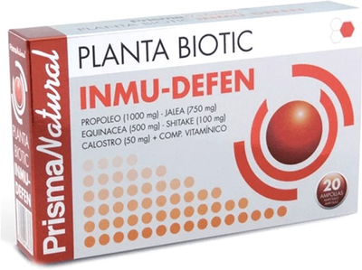 Дієтична добавка Prisma Natural Planta Biotic Inmu-Defen 20 флаконів по 10 мл (8437006168472)