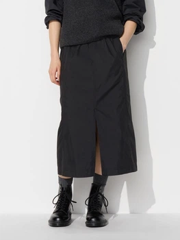 Спідниця міді пряма жіноча Uniqlo 692206008 M Чорна (1159821920)