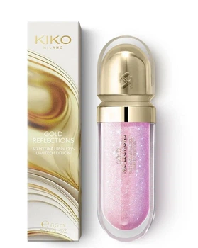 Блеск для губ Kiko Milano Gold Reflections 3d Hydra Lipgloss 01 Glowing Lilac 6.5 мл