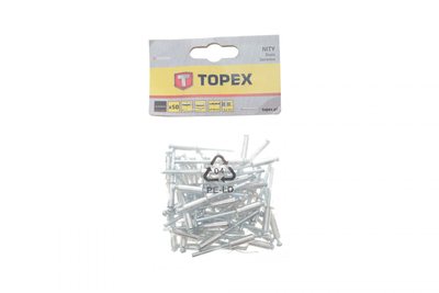 Заклепка Ø4,8x14,5 mm 50 од. - 43E504 TOPEX