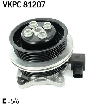 Помпа води Audi A1/VW Golf/Polo 1.4TSI 09- - VKPC 81207 SKF