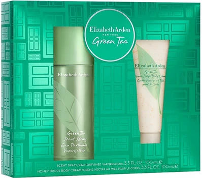 Elizabeth Arden Green Tea (100 мл edp + b/l 100 ml) (жіночі) 100+100 мл. Набір