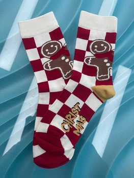Шкарпетки жіночі Legs бавовняні CHRISTMAS SOCKS COTTON 36-41(р) red (CW122)