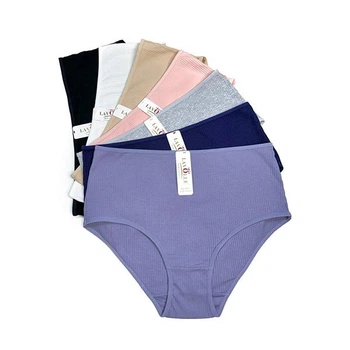 Трусы женские слипы Lavolle 2XL однотонные 18434 - 7 шт