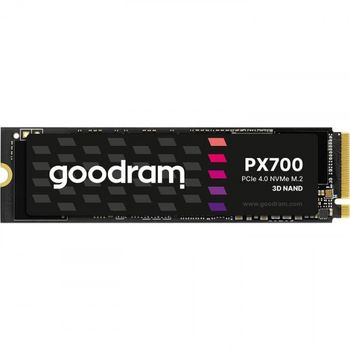 Накопитель SSD для ПК GoodRAM PX700 4ТБ M.2 2280 PCIe NVMe Gen 4x4 3D NAND Retail (SSDPR-PX700-04T-80)