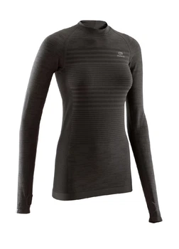 Футболка з довгим рукавом дівчатам бігова XS KALENJI Kiprun