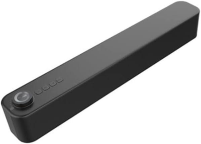 Звуковая портативная панель Smalody С08, Bluetooth и FM-радио, Встроенный аккумулятор, Совместим с ПК/ноутбуком/смартфоном/проектором. Цвет - Черный