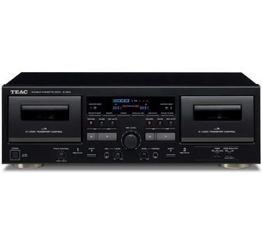 Двухкассетная дека Teac W-1200 Black