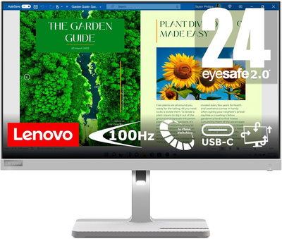 Монитор LENOVO L24m-4A (67BDUAC6UA)