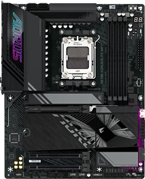 Материнська плата Gigabyte X870E AORUS ELITE WIFI7 (sAM5, AMD X870E, PCI-Ex16)