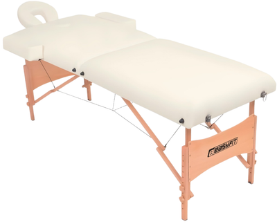 Масажний стіл EasyFit ZenRest EF-2215-70 кушетка для масажу професійна, переносна Бежева (56003539)