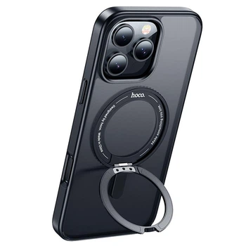 охол HOCO для iPhone 16 Pro Max (Rotating Magnetic Case AS1, черный)