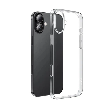 Чехол HOCO Light Series для iPhone 16 (TPU, прозрачный)
