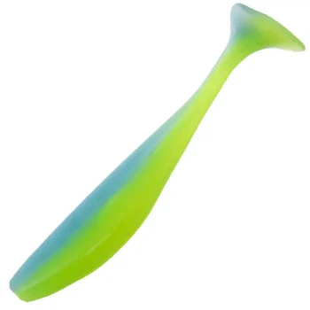Силиконовая приманка Fishup Wizzle Shad 3" (8pcs.), #206 - Sky/Chartreuse,10010155