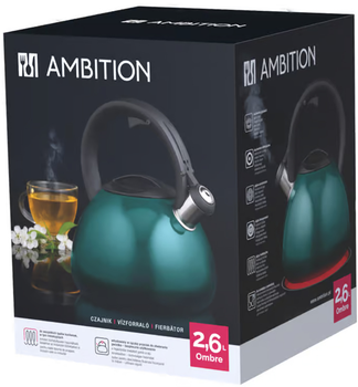 Czajnik Ambition Ombre zielony 2.6 l (5904134508720)