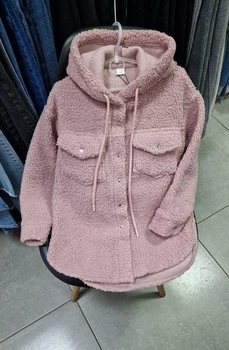 Сорочка тепла для дівчат Тедді Yulia Kids 152 рожева 035
