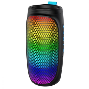 Портативная беспроводная Блютуз колонка Bluetooth-акустика с RGB-подсветкой Proove Nova 10 Вт, Black