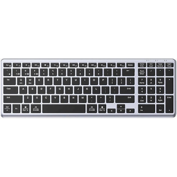 Клавіатура UGREEN KU005 Ultra Slim EN Silver/Black (15258)