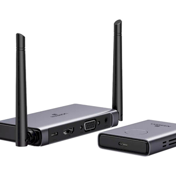 Удлинитель HDMI по Wi-Fi UGREEN CM506 Wireless HDMI Extender Transmitter and Receiver 50m Gray (50633A)