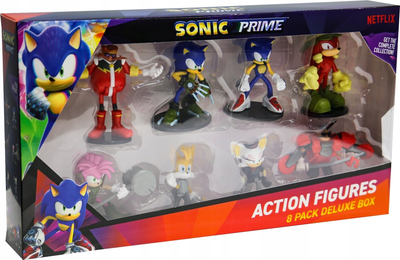 Zestaw figurek Kids World Sonic Prime Deluxe Box 8 sztuk (7290117585580)