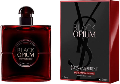 Woda perfumowana damska Yves Saint Laurent Black Opium Over Red 90 ml (3614274076202)