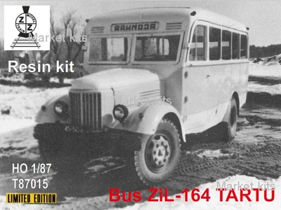 Автобус ЗИЛ-164 ТАРТУ 1:87 ZZ MODELL (ZZ-T87015)