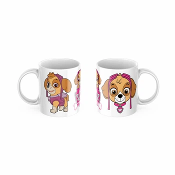 Подарункова чашка із принтом Щенячий Патруль (Paw Patrol) Скай 330 мл.