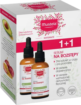 Сироватка проти розтяжок Mustela Maternite 2 x 45 мл (5908216299339)