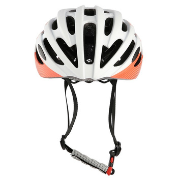 Kask rowerowy Nils Extreme rozmiar L biało-czerwony MTW24 (5907695595697)