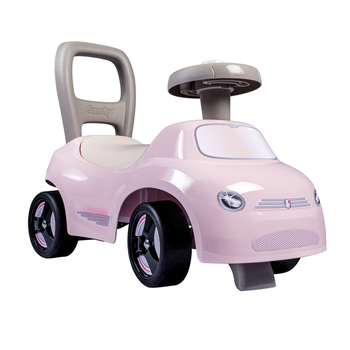 Машинка толокар для катання малюка Smoby 2 в 1 рожева з 10 місяців (720542)