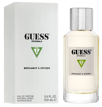 Парфумована вода унісекс Guess Originals Type 1 Bergamot & Vetiver 100 мл (85715323194)