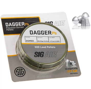 Пневматические пули Sig Sauer Dagger 0.65гр. 500шт. кал. 4.5 мм